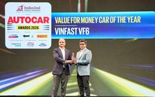 VinFast VF 6 nhận giải 'Mẫu xe đáng tiền nhất năm' tại Autocar India Awards 2026