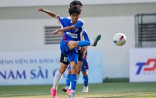 Trường CĐ Kinh tế Đối Ngoại 8-1 Trường ĐH Quốc tế Miền Đông: Mưa bàn thắng