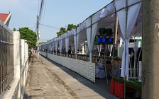 Rạp cưới giữa đường