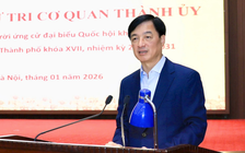 Giới thiệu Bí thư Hà Nội Nguyễn Duy Ngọc ứng cử đại biểu Quốc hội khóa XVI