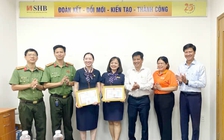 Hai cán bộ ngân hàng kịp thời chặn đứng vụ lừa đảo chiếm đoạt tiền tỉ