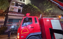 Cháy nhà nghỉ 8 tầng trong đêm, công an tạm giữ một nghi phạm phóng hỏa