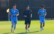 Đình Bắc và Văn Thuận - hai ngôi sao tấn công U.23 Việt Nam phải tập riêng