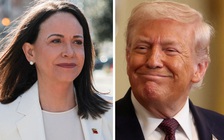 Lãnh đạo đối lập Venezuela 'tặng' giải Nobel Hòa bình cho ông Trump