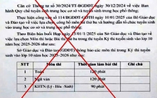 Xác minh, xử lý nguồn phát tán văn bản giả mạo Sở GD-ĐT Hà Tĩnh