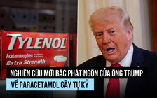 Ông Trump nói paracetamol gây tự kỷ, kết quả nghiên cứu bác bỏ
