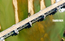 Tăng tốc thi công thông xe qua đập dâng sông Trà Khúc trước Tết Bính Ngọ