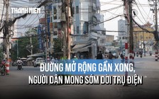 Đường Chu Văn An sắp hoàn thiện, người dân mong sớm di dời trụ điện