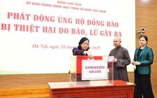 Dừng tiếp nhận ủng hộ đồng bào bị thiệt hại do bão, mưa lũ