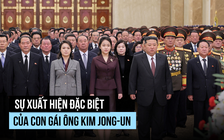 Con gái ông Kim Jong-un có lần xuất hiện đặc biệt