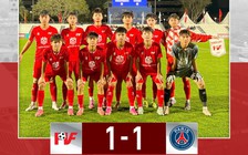 Nóng: PVF xuất sắc hòa PSG nhờ bàn thắng giống Đình Bắc, tiếp lửa U.23 Việt Nam
