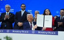 Ông Trump vừa chủ trì ra mắt Hội đồng Hòa bình