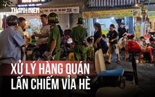 Tịch thu xe tự chế bán bưởi ở vỉa hè: 'Biết sai, sẽ tìm hướng buôn bán khác'