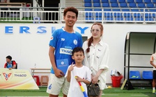 Cầu thủ 'đặc biệt' của Trường ĐH Đồng Tháp tại TNSV THACO cup 2026: Vợ con luôn sát cánh