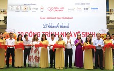 Học sinh Quảng Ngãi đón nhận niềm vui từ 20 công trình  trị giá 1,2 tỉ đồng