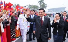 Tổng Bí thư, Chủ tịch nước Lào bắt đầu thăm cấp Nhà nước tới Việt Nam