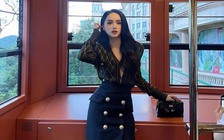 Đổi mới tủ đồ với trang phục họa tiết ô kim cương đầy phá cách