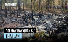 Máy bay không quân Thái Lan rơi, 2 phi công thiệt mạng