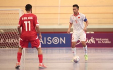 Đội tuyển futsal Việt Nam thẳng tiến tứ kết châu Á