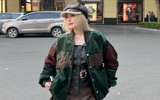 Điểm chạm trẻ trung cùng với áo bomber cá tính