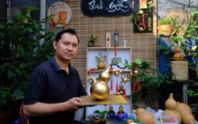 Hô biến quả bầu hồ lô thành những tác phẩm độc đáo