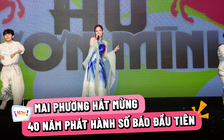 Mai Phương hát 'Hò Vươn Mình' mừng sinh nhật 40 năm Báo Thanh Niên