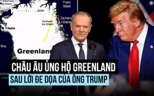 Giới lãnh đạo châu Âu ủng hộ Greenland sau đe dọa mới từ ông Trump