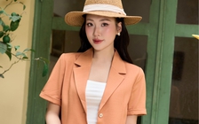 Áo blazer tôn lên nét kiêu kỳ ngày thu
