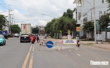 'Đường tránh' Đồng Xoài đã được sửa chữa sau phản ánh của Báo Thanh Niên