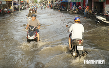 Sông Sài Gòn triều cường vượt lịch sử, chiều nay tiếp tục tăng