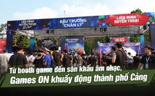 Từ booth game đến sân khấu âm nhạc, Games ON khuấy động thành phố Cảng