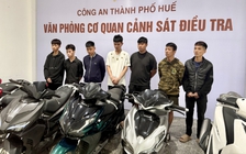 Khởi tố 15 bị can ở Huế mang hung khí đi giải quyết mâu thuẫn
