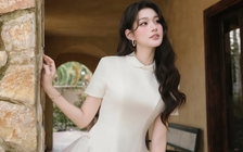 Bí quyết 'siết' vòng 2 thon gọn với váy chiết eo