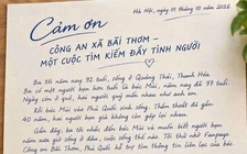 Công an giúp cụ ông 92 tuổi tìm lại bạn thân sau hơn 40 năm mất liên lạc