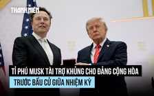 Tỉ phú Musk tài trợ khủng cho đảng Cộng hòa trước bầu cử giữa nhiệm kỳ