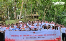 Đoàn đại biểu thanh niên Trung Quốc thăm các 'địa chỉ đỏ' tại Thái Nguyên