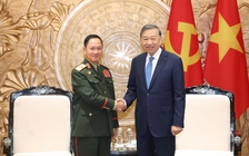 Tổng Bí thư, Chủ tịch nước Tô Lâm tiếp Phó thủ tướng, Bộ trưởng Quốc phòng Lào