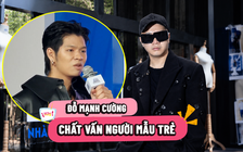 Đỗ Mạnh Cường chất vấn người mẫu trẻ tại sự kiện