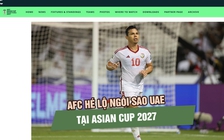 AFC hé lộ ngôi sao UAE - đối thủ của đội tuyển Việt Nam tại Asian Cup 2027