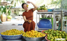 Mứt bưởi hườm giá 650.000 đồng/kg