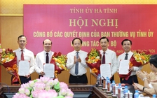 Hà Tĩnh điều động, luân chuyển, bổ nhiệm 10 cán bộ chủ chốt