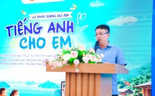 Mang lớp học tiếng Anh đến gần hơn với học sinh đảo xa