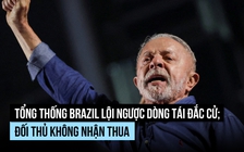 Tổng thống Brazil lội ngược dòng tái đắc cử; đối thủ không nhận thua