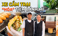 Xe cắm trại Đà Lạt ‘hóa’ tiệm bánh mì ở TP.HCM: Chỉ bán 4 tiếng mỗi ngày
