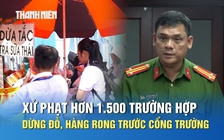 Công an TP.HCM: Hơn 1.500 trường hợp bị xử phạt vì dừng, đỗ trước cổng trường 