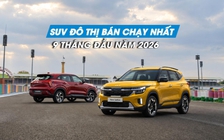 SUV đô thị nào bán chạy nhất Việt Nam 9 tháng đầu năm 2026?
