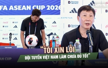 HLV Kim Sang-sik xin lỗi người hâm mộ, đội tuyển Việt Nam tụt điểm sau trận thua Malaysia