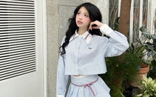 Mặc đẹp mỗi ngày với sơ mi phối chân váy ngắn