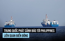 Trung Quốc cảnh báo Philippines sau diễn biến ở Biển Đông