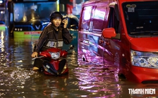 Nam bộ hứng đợt mưa 6 ngày, nguy cơ ngập gia tăng